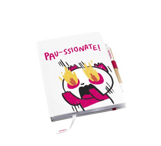 A5 Notebook with pen