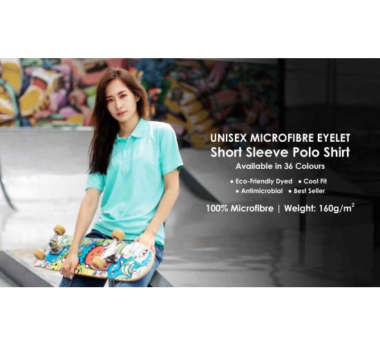 Dri-fit Polo T shirt Short Sleeve (Customize Gifts)