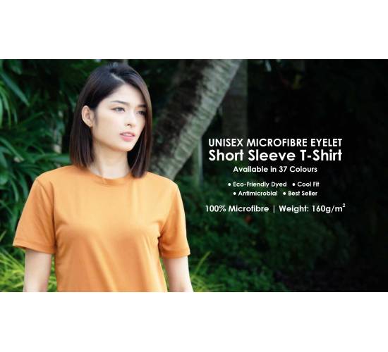 Dri-fit Round Neck T shirt Short Sleeve (Customize Gifts)