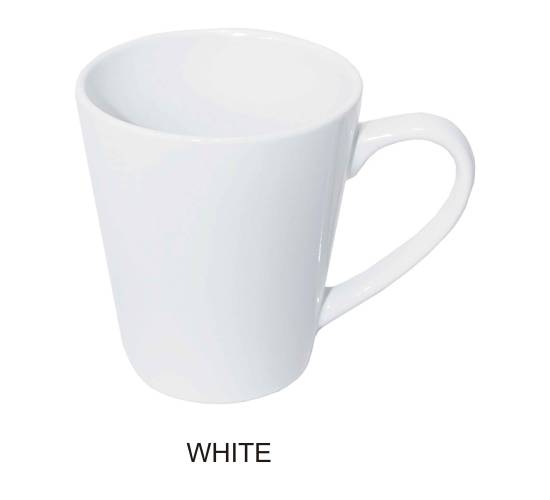 400ml White Ceramic Mug