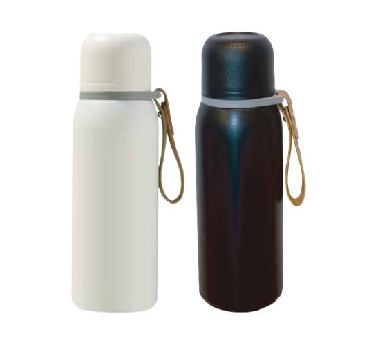 500ml Matt Vacuum Flask With Strap
