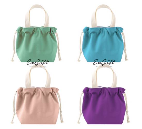 Canvas Drawstring Bag with handle (Customize Gifts)